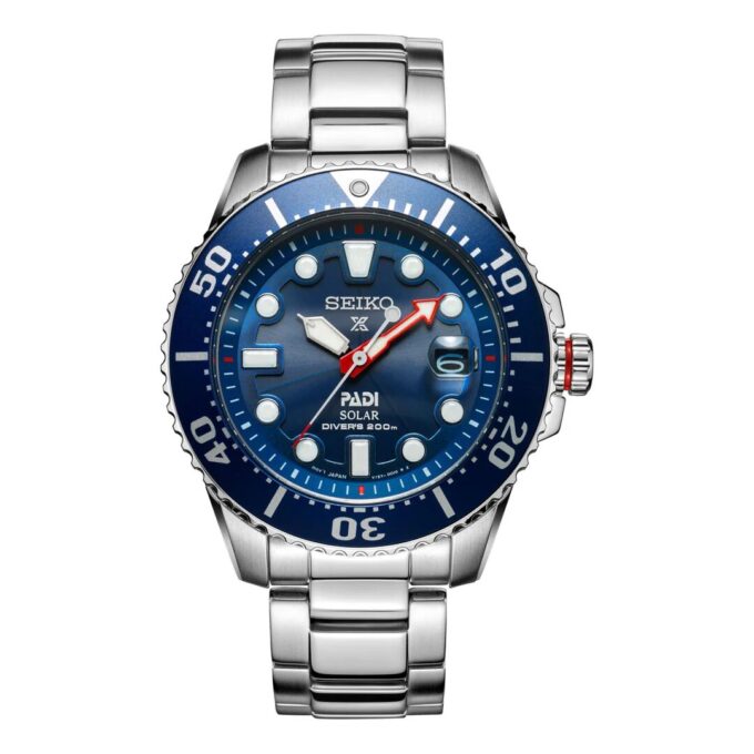 200 m Casual Blue PADI Crossover Warrior Solar Energy Watch