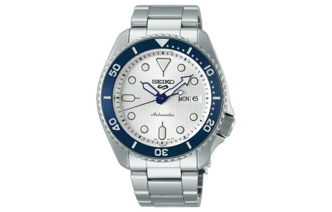 5 Sports-serien Seiko 140-årsjubileumsbegrenset utgave 4R36 automatisk urverk 42,5 mm klokke