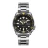 Casual vanntett automatisk sportsmekanisk klokke «Black Silver Gold»