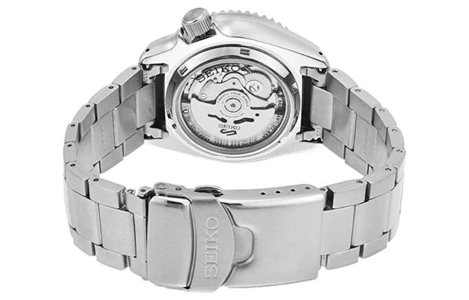 Casual vanntett automatisk sportsmekanisk klokke «Black Silver Gold»