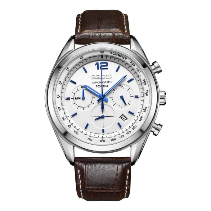 Chronograph-serien hvitblå