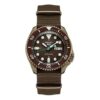 Nr. 5 42,5 mm mekanisk klassisk klokke, brun