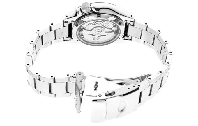 Nr. 5 Japan vanntett automatisk mekanisk sportsur, svart