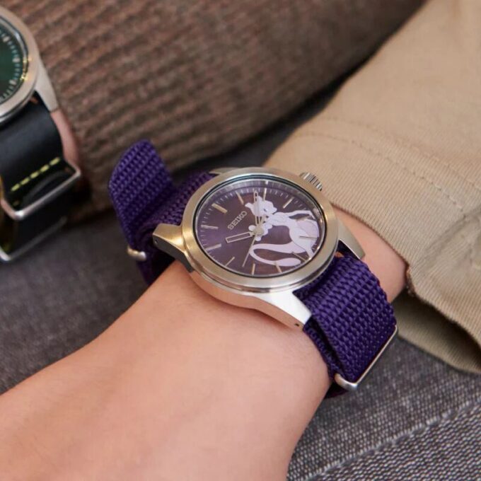 Pokémon Pikachu Crossover Limited Watch Svart Lilla