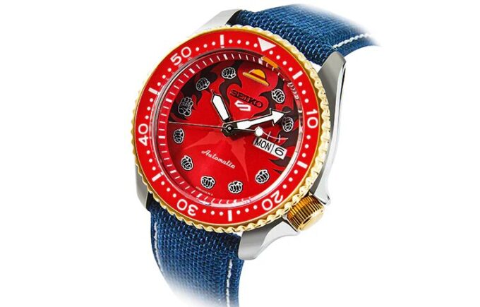 SEIKO X ONE PIECE 5 Sports Watch «Monkey D. Luffy Regular Box»