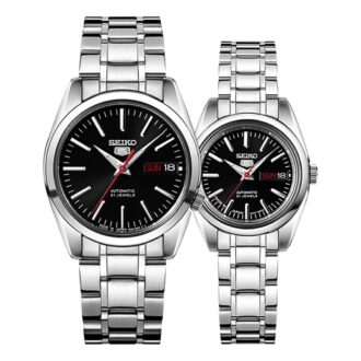 Unisex Mechanical Svart/Sølv SNKL45J1+SYMK17J1