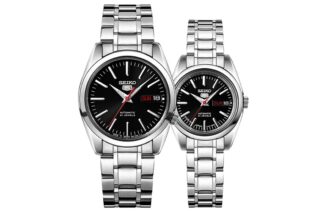 Unisex Mechanical Svart/Sølv SNKL45J1+SYMK17J1